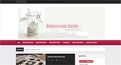 Desktop Screenshot of buttercreambarbie.com
