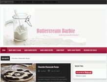 Tablet Screenshot of buttercreambarbie.com